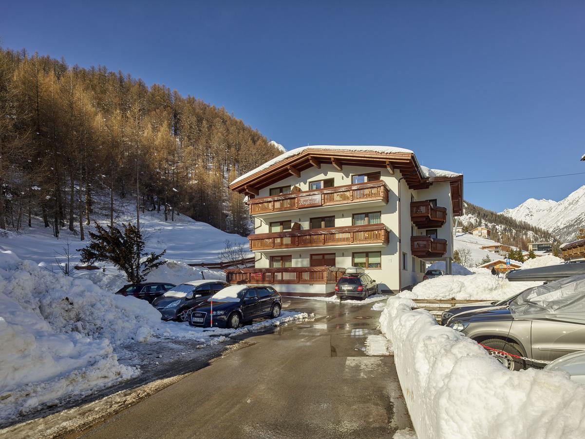 Appartement Gaestehaus Bergkristall Sölden Dış mekan fotoğraf